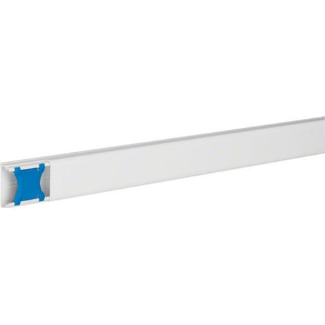 Hager – Moulure 12x30mm – Longueur 2,10m – Matériaux résistants pour intérieur et extérieur – Installation facile et rapide