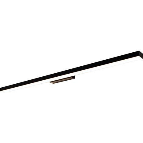 Applique bagno specchio nera 92cm LED 24W CCT IP44 Aqua (1/5)