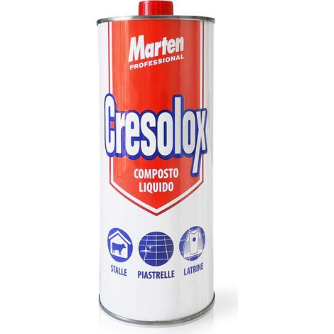 Cresolox potente detergente ampio spettro di azione creolina litri 1