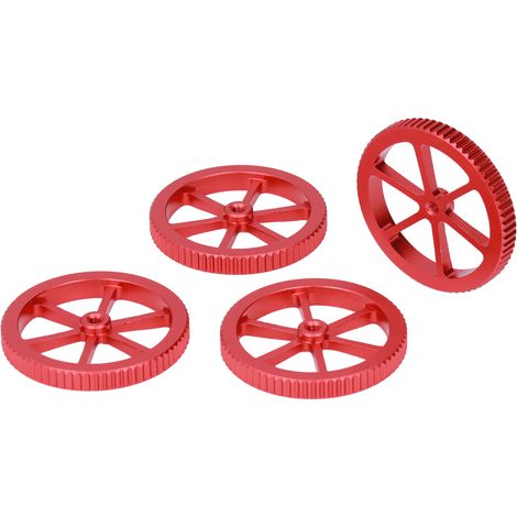 Kit de molettes de nivellement d'extrudeuse, écrou de serrage manuel en aluminium, ressorts de matrice pour plateau chauffant, imprimante 3D CR10 (1/5)