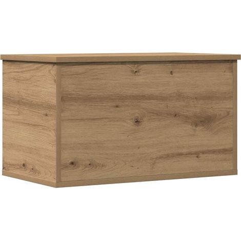Maison Exclusive - Scatola di Stoccaggio Rovere artigianale 60 x 35 x 35 cm