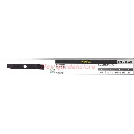 Lama per rasaerba tosaerba tagliaerba MOWOX PM 4335 SE 045324