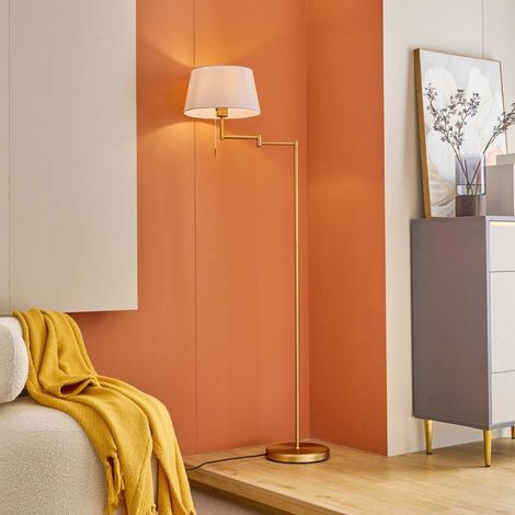 [GEBRAUCHT] B-Ware Lindby Ismene Stehleuchte Lampe Stehlampe Arm schwenkbar Wohnzimmer Beleuchtung (1/2)