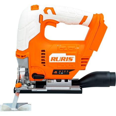 Scie sauteuse sans fil brushless RURIS RMX3260 20V - 3800 cps/min - Course 26 mm - 4 mouvements pendulaires - Sans Batterie (1/4)