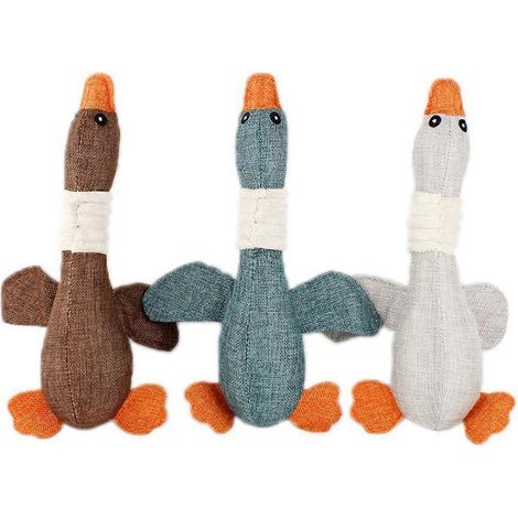 Jouet pour chien canard indestructible 2026 pour mâcheurs invétérés avec couineur interactif (1/5)