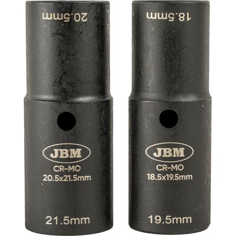 JBM54734 Jeu de 2 douilles à chocs 1/2" pour jantes en aluminium Ford (1/2)