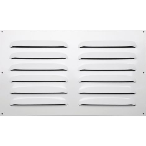 Griglia di ventilazione in alluminio laccato, L.30 x P.50 cm CENTRALE BRICO
