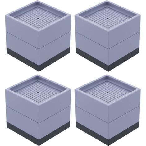Bloc de levage pour canapé, installation facile, empilable, gris, 7, 5 (1/5)