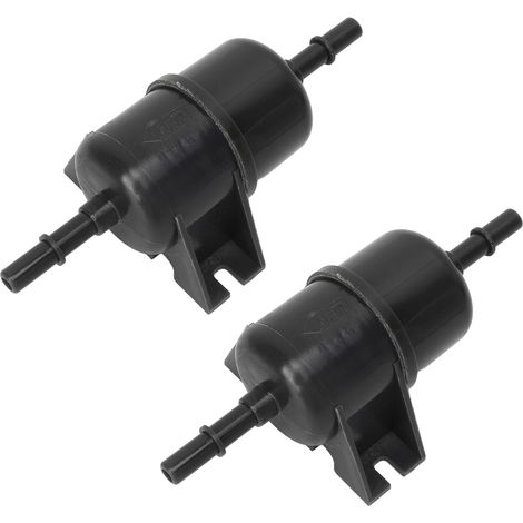 Lot de 2 filtres à carburant en ligne AM117584 de remplacement pour tondeuses à gazon et tracteurs de jardin John Deere 425, 445 et 455 (1/5)