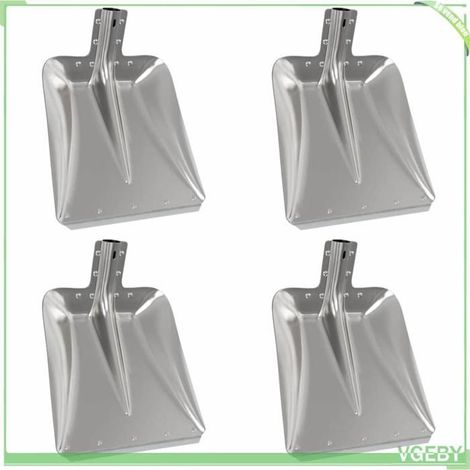 Tête de pelle - FAFEICY - 42019401 - Argent - Aluminium - 45 x 38 cm (lot de 4) (1/5)