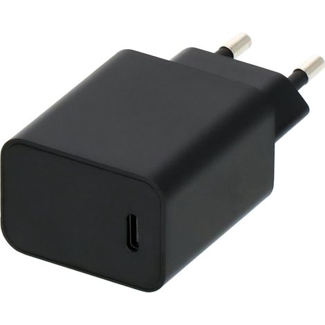 Brennenstuhl USB C oplader 20W Power Delivery (Eurostekker, inclusief 1m USB C naar USB C Kabel, USB C lader)