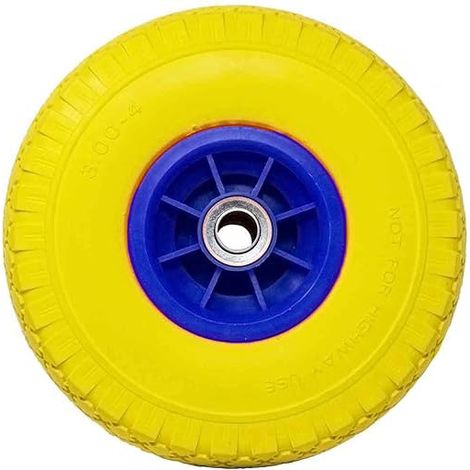 RUOTA IN POLIURETANO PER CARRELLI CON DISCO IN PLASTICA