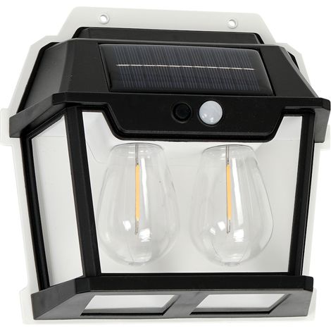 Lámpara de pared solar doble Filo 3000K (1/5)