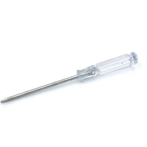 Tournevis cruciforme / fente en acier de 9,6 cm pour démonter les petits objets, outils de réparation, accessoires de tournevis (tournevis fendu) (1/5)