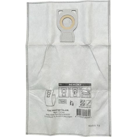 HIKOKI Pack 4 sacs synthétiques 16,5L Classe M RP250/350YDM - 750462 (1/4)