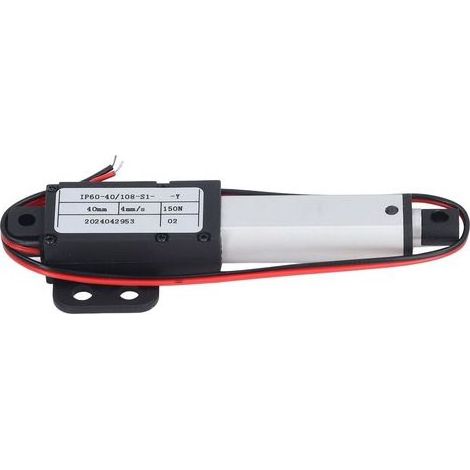 Actionneur linéaire électrique 40mm course 150N 4 mm/s mouvement pour canapé Robot TV Table fenêtre 12V (1/5)