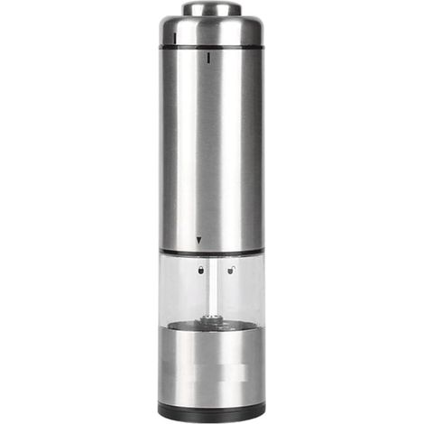 Moulin à poivre électrique, inox (1/5)