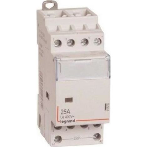 Legrand 412535 Power contactor Coil 230v 4P 400v 25A 4F - 2 mod