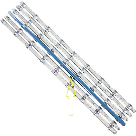 LED-Hintergrundbeleuchtungsstreifen, Aluminium-Material, 618 mm Länge, dimmbar, niedriger Lichtstrom, kompatibel mit mehreren TV-Modellen (1/5)