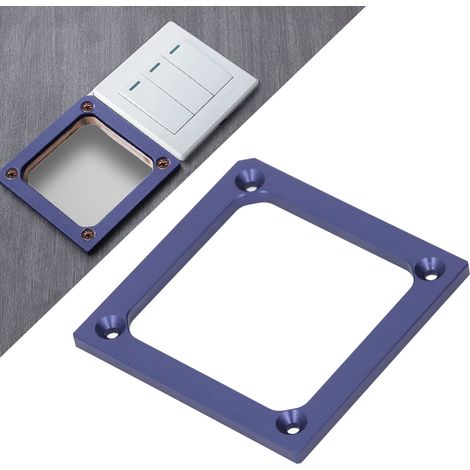 Moule de perçage pour douille monotrou 86, moule de perçage pour boîte de base de douille 86, outil de coupe pour boîte de jonction de prises de placard (bricolage et menuiserie), outil de rainurage,  (1/5)
