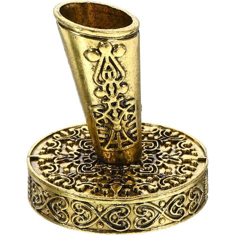 Porte-crayons de bureau en métal doré, porte-stylo et porte-pinceaux, objet décoration élégant au (1/5)