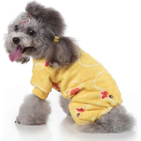 Pijama navideño personalizado de otoño para perros cuadrúpedos (1/5)