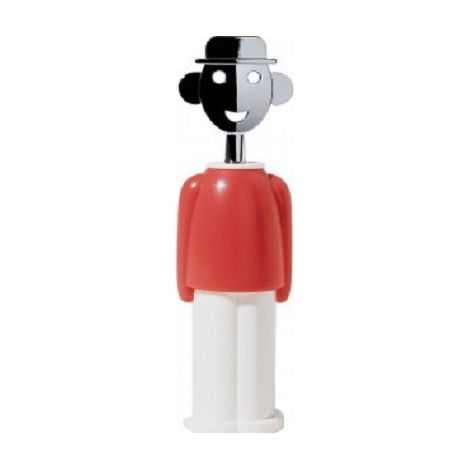 Alessi - alessi cavatappi alessandro m colore rosso design alessandro mendini