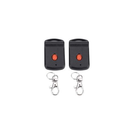 Duplicatore di telecomandi per apriporta da garage per chiavi auto, telecomando per porta da garage, confezione da 2 mini telecomandi per porta da garage come ricambio per Doormate TRG306 Re- Crezuo (1/4)