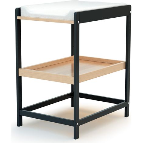 AT4 - Table à langer 1 étagère CONFORT en bois 73 x 54 x 89 cm (1/3)