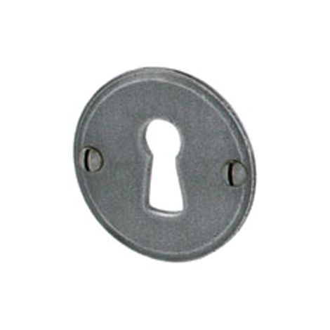Entrée de porte Ø 43 mm BRIONNE Patiné - Clé L - 1050711SP (1/2)