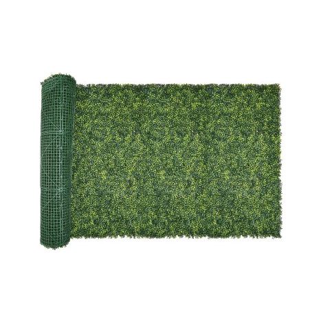 Künstliche Hecke, 3000x1000x45mm, Künstliche Pflanzenwand, Buchsbaumpaneel für Dekoration im Innen- & Außenbereich & Efeu-Zaunbedeckung, Sichtschutz-Hintergrundwand, Heckenschirm für den Garten (1/5)