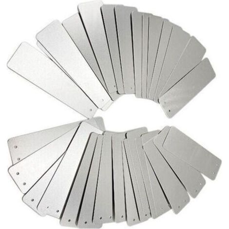 100 étiquettes en aluminium pour le jardinage - Rectangle, panneaux de signalisation pour l'extérieur, panneaux en métal, étiquettes pour les plantes de jardinage, panneaux de signalisation en alumini (1/5)