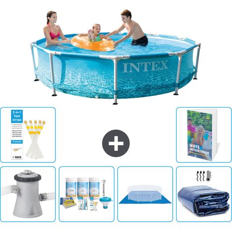 Frame Pool Rund - 305x76 cm - 7-teilig S289