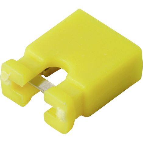 TRU COMPONENTS TC-13537840 Shunt Pas: 2.54 mm Nombre de pôles par rangée:2 Contenu: 1 pc(s) (1/3)