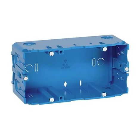 1280 Boîtier d'encastrement GED50/2blau 142 mm bleu 1 pc(s)