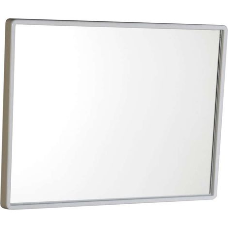 Aqualine Accessori - Specchio 40x30 cm, cornice in plastica bianca 22436 (1/4)