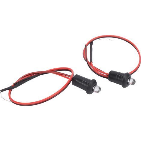 Rote LED-Warnleuchte, Diebstahlschutz-Attrappe, universelles 12V-Kfz-Sicherheitsgerät (1/5)