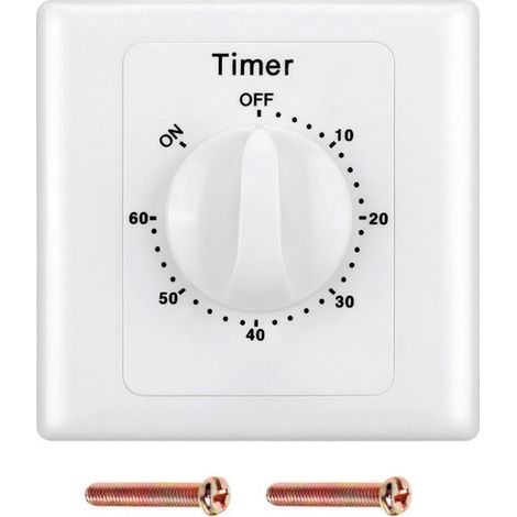 Prese timer Timer digitale per conto alla rovescia Interruttore di controllo Presa Coperchio spegnimento automatico Timer meccanico Timer con scatola inferiore 15 min