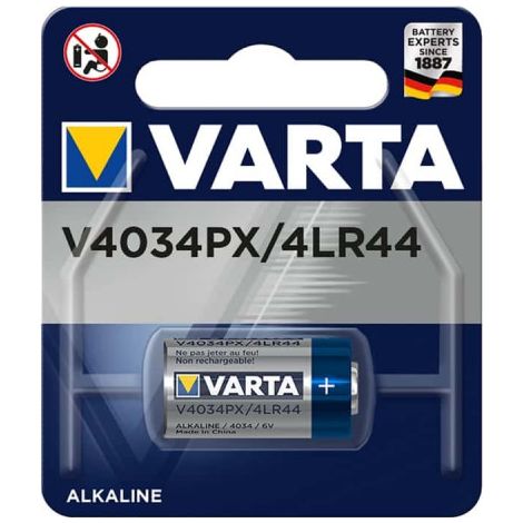 Varta ALKALINE Spec.V4034/4LR44 Bli1 Spezial-Batterie 476A Alkali-Mangan 6 V 170 mAh 1 St.