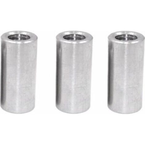MANCHON FILETÉ M8 Pack 30 Raccord Femelle pour Tube Acier Tige Filetée Ecrou Rond Connexion Robuste (1/5)