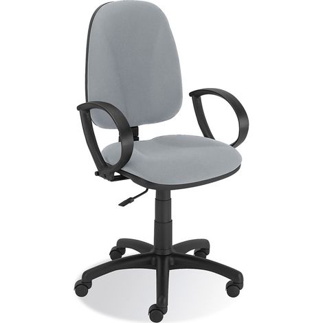 BRB Chaise de Bureau pivotante avec accoudoirs, Dossier Haut de 500 mm