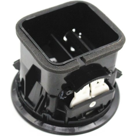 Nouvelle grille d'aération JAPONAISE, cache de panneau, grille de ventilation, buse d'aération, grille de remplacement noir laqué pour Vauxhall ADAM / CORSA D (2006 - 2014), tableau de bord chromé, ré (1/5)