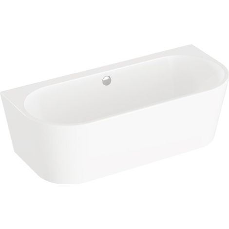 VITRA 65421008000 Baignoire Geo adossée murale ovale