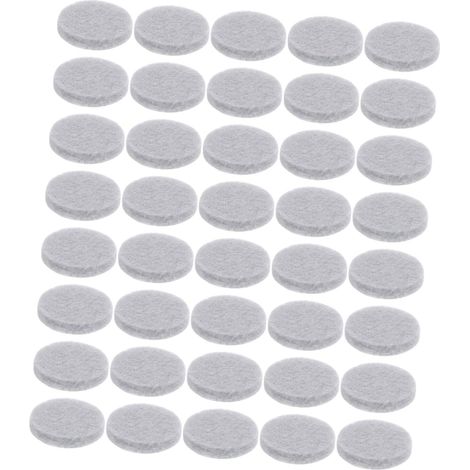 Lot de 100 patins adhésifs ronds en feutre antidérapants pour meubles (1/5)
