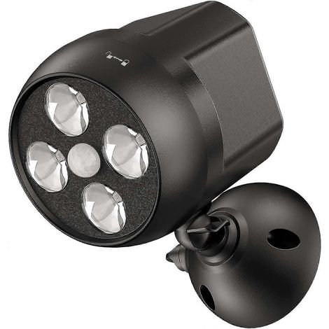 Projecteur LED étanche avec détecteur de mouvement et capteur sans fil, idéal pour les escaliers, les couloirs, les jardins et les terrasses. Éclairage de sécurité extérieur pour escaliers, couloirs, (1/5)