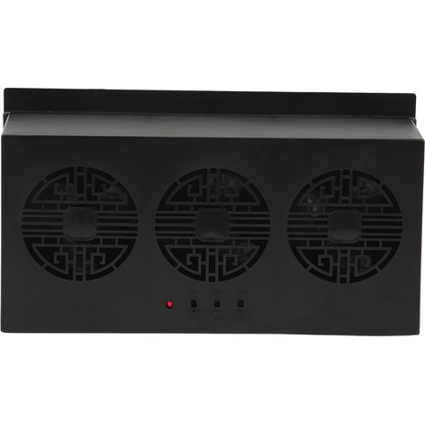 Ventilateur d'extraction solaire pour voiture, refroidissement rapide, élimination des odeurs, portable, économie d'énergie, noir, pour radiateur. (1/5)