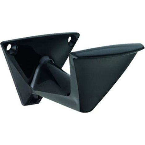 Patère 1 tête modèle 47 polyamide noir - VACHETTE