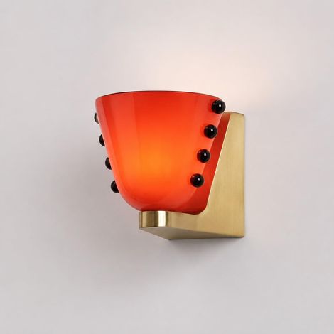 Applique murale rétro multicolore, lampe de chevet pour chambre, 3 températures de lumière, décoration intérieure (1/5)