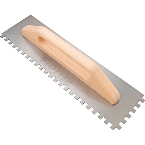 Peigne en acier denture carré 10 x 10mm en bois 48cm BELLOTA