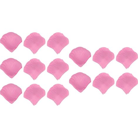 Künstliche rosa Rosenblätter, perfekt für einen Abend (1/5)